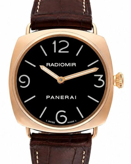 Panerai Radiomir 45MM Black Dial Leather Strap (PAM00231)