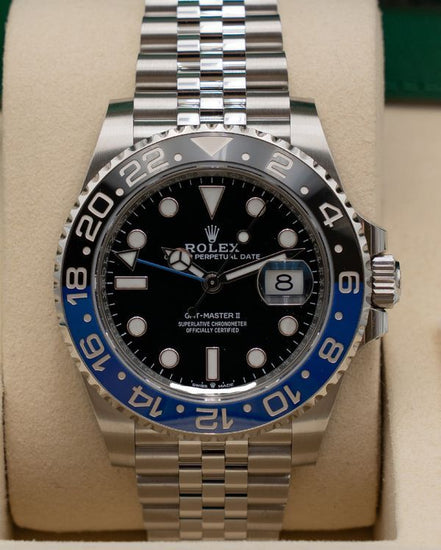 2026 Rolex GMT-Master II "Batgirl" 40MM Black Dial Jubilee Bracelet (126710BLNR)