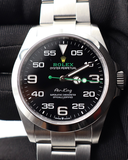 2025 Rolex Air-King 40MM Black Dial Oyster Bracelet (126900)