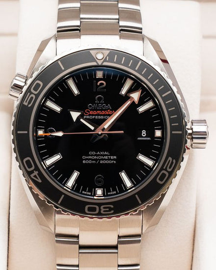 Omega Seamaster Planet Ocean 600M 45.5MM Black Dial Steel Bracelet (232.30.46.21.01.001)