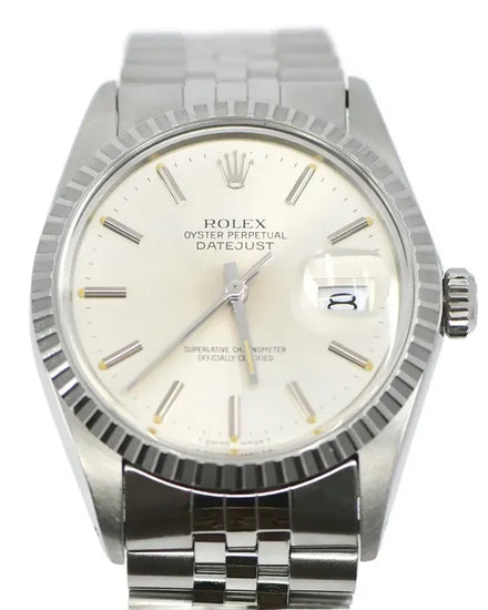 1986 Rolex Datejust 36MM Silver Dial Jubilee Bracelet (16030)