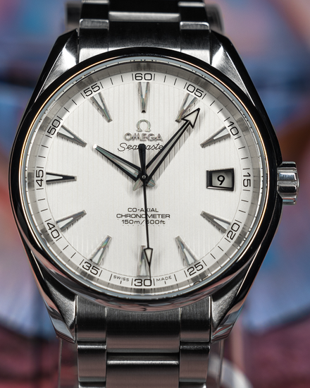 No Reserve - 2017 Omega Seamaster Aqua Terra 150M 41.5MM Silver Dial Steel Bracelet (231.10.42.21.02.001)