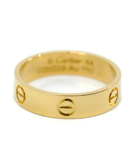 Cartier Love Yellow Gold Ring Size 64 (Love)