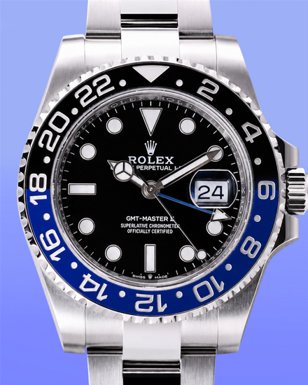 2026 Rolex GMT-Master II "Batman" 40MM Black Dial Oyster Bracelet (126710BLNR)