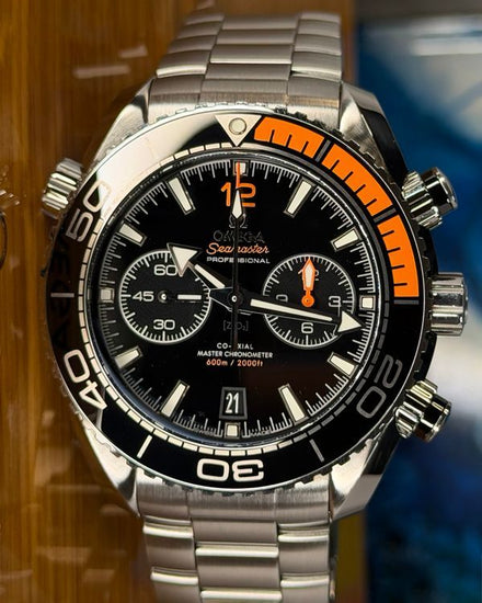 Omega Seamaster Planet Ocean 600M 45.5MM Black Dial Steel Bracelet (215.30.46.51.01.002)