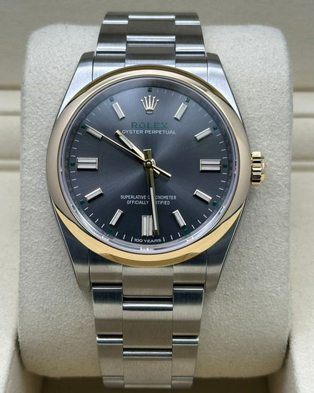 2026 Rolex Oyster Perpetual "100 Years" 36MM Slate Dial Oyster Bracelet (126003)