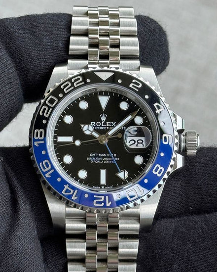 2024 Rolex GMT-Master II "Batgirl" 40MM Black Dial Jubilee Bracelet (126710BLNR)