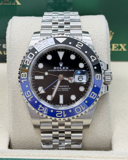 2020 Rolex GMT-Master II "Batgirl" 40MM Black Dial Jubilee Bracelet (126710BLNR)