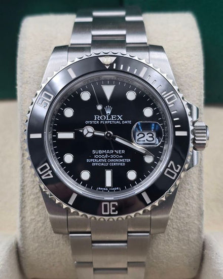 2017 Rolex Submariner Date 40MM Black Dial Oyster Bracelet (116610LN)