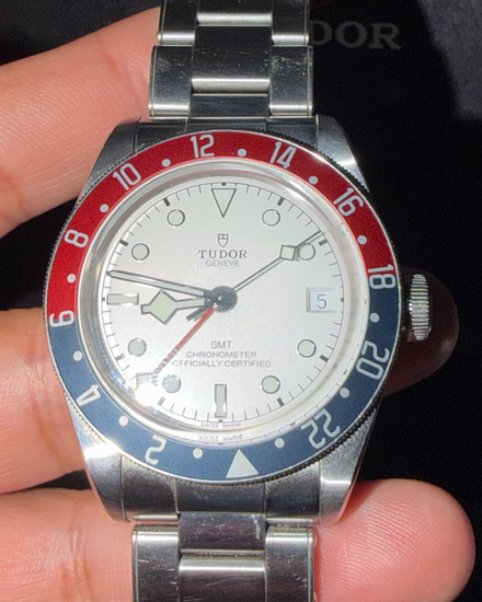 2024 Tudor Black Bay GMT "Pepsi" 41MM White Dial Steel Bracelet (79830RB)