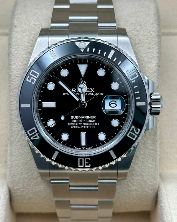2023 Rolex Submariner Date 41MM Black Dial Oyster Bracelet (126610LN)