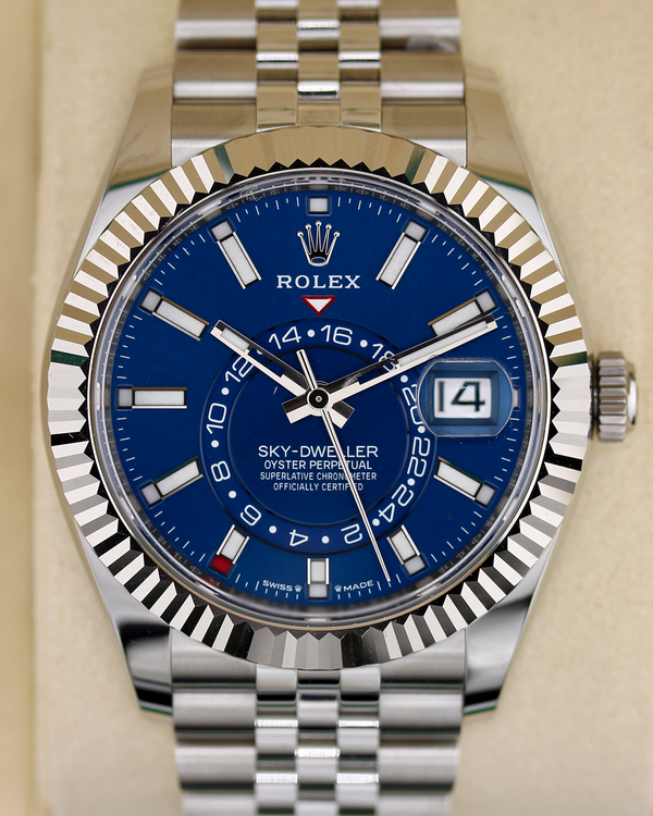 2026 Rolex Sky-Dweller 42MM Blue Dial Jubilee Bracelet (336934)