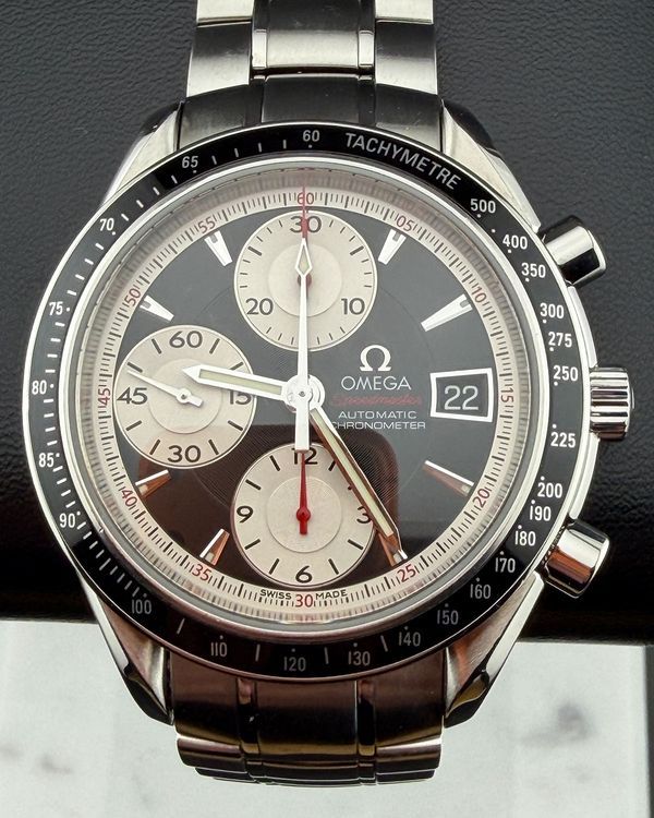 2013 Omega Speedmaster Date 40MM Black Dial Steel Bracelet (3210.51.00)
