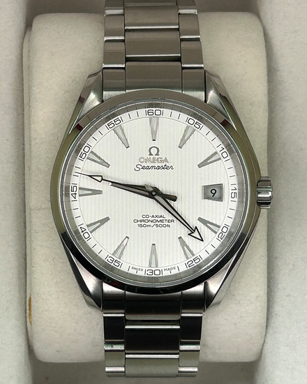 2014 Omega Seamaster Aqua Terra 150M 41.5MM Silver Dial Steel Bracelet (231.10.42.21.02.001)