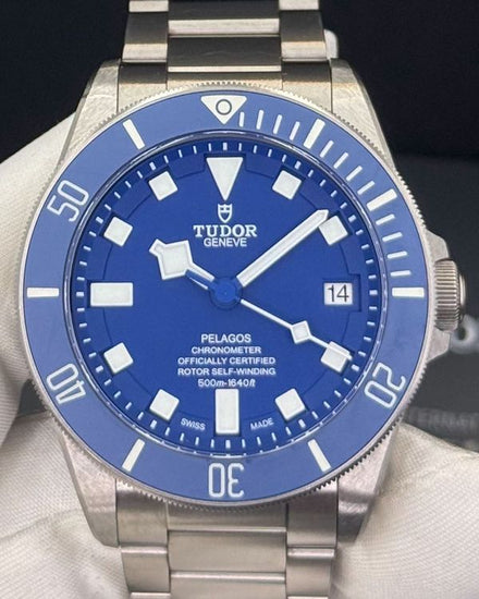 2025 Tudor Pelagos 42MM Blue Dial Titanium Bracelet (25600TB)