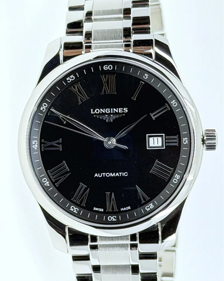 2026 Longines Master Collection 42MM Black Dial Steel Bracelet (L2.893.4.59.6)
