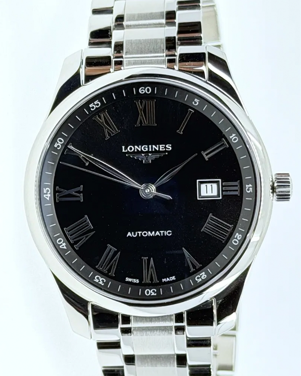 2026 Longines Master Collection 42MM Black Dial Steel Bracelet(L2.893.4.59.6)
