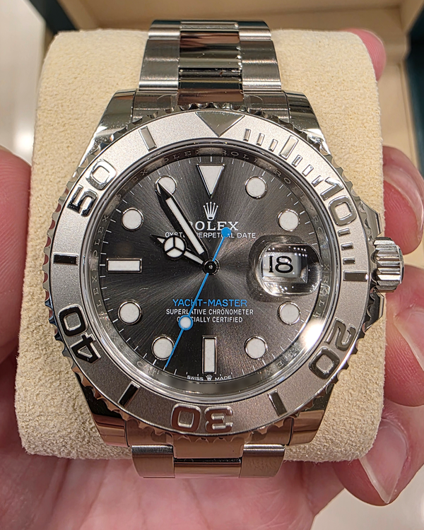 2024 Rolex Yacht-Master 40MM Rhodium Dial Oyster Bracelet (126622)