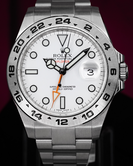 2017 Rolex Explorer II "Polar" 42MM White Dial Oyster Bracelet (216570)