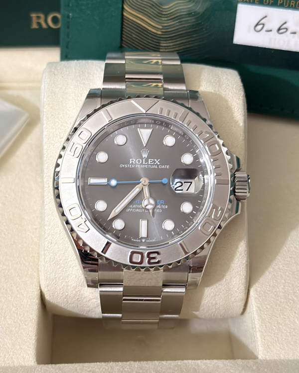 2026 Rolex Yacht-Master 40MM Rhodium Dial Oyster Bracelet (126622)