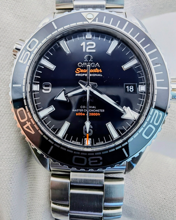 Omega Seamaster Planet Ocean 600M 43.5MM Black Dial Steel Bracelet (215.30.44.21.01.001)