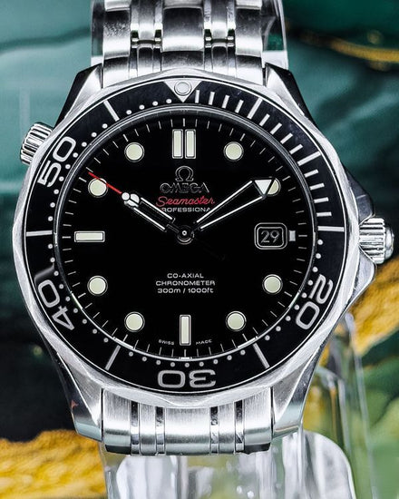 No Reserve - 2024 Omega Seamaster Diver 300M 41MM Black Dial Steel Bracelet (212.30.41.20.01.003)