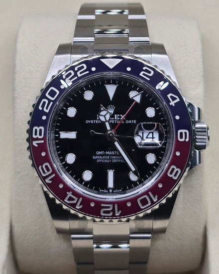 No Reserve - 2025 Rolex GMT-Master II "Pepsi" 40MM Black Dial Oyster Bracelet (126710BLRO)