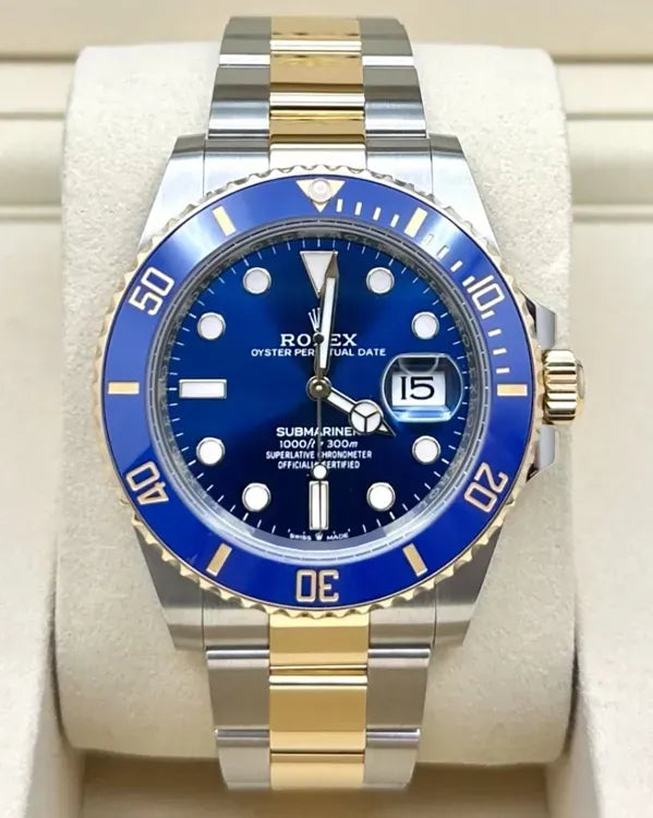 2026 Rolex Submariner Date "Bluesy" 41MM Blue Dial Two-Tone Oyster Bracelet (126613LB)