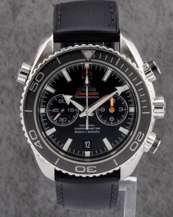 Omega Seamaster Planet Ocean 600M 45.5MM Black Dial Rubber Strap (232.30.46.51.01.003)