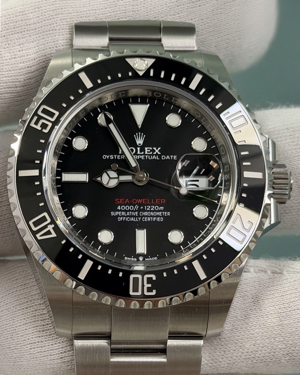 2022 Rolex Sea-Dweller "Red Letters 50th Anniversary" 43MM Black Dial Oyster Bracelet (126600)