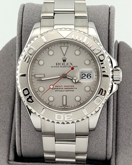 2000 Rolex Yacht-Master 40MM Silver Dial Oyster Bracelet (16622)