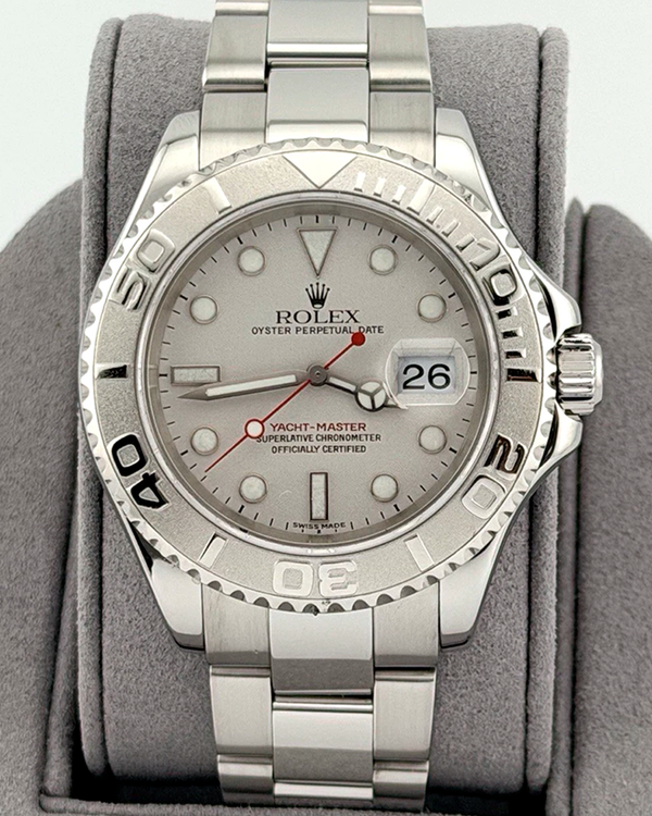 2000 Rolex Yacht-Master 40MM Silver Dial Oyster Bracelet (16622)