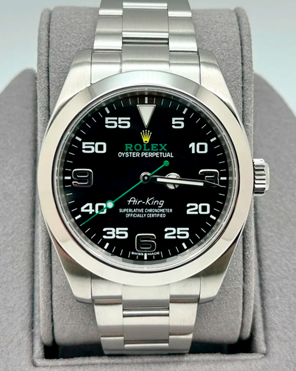 Rolex Air-King 40MM Black Dial Oyster Bracelet (116900)