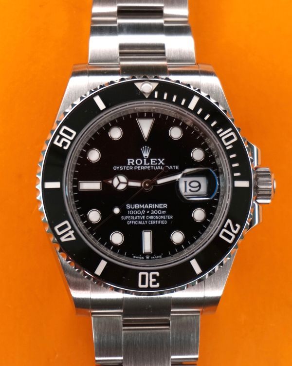 2022 Rolex Submariner Date 41MM Black Dial Oyster Bracelet (126610LN)