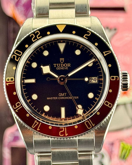 2025 Tudor Black Bay '58 GMT "Coke" 39MM Black Dial Steel Bracelet (7939G1A0NRU)