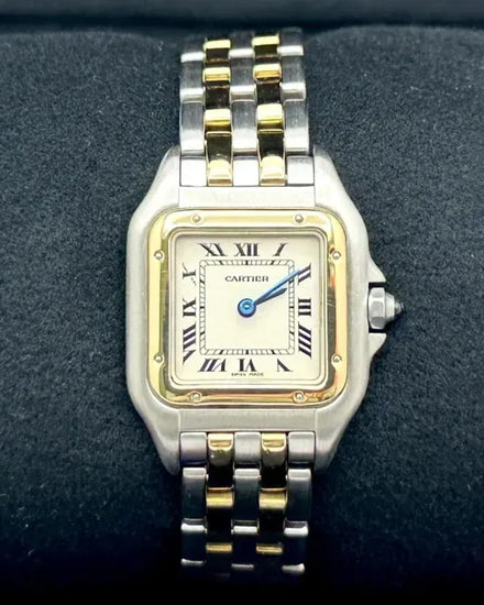Cartier Panthère De Cartier 22MM Quartz White Dial Two-Tone Bracelet (112000R)