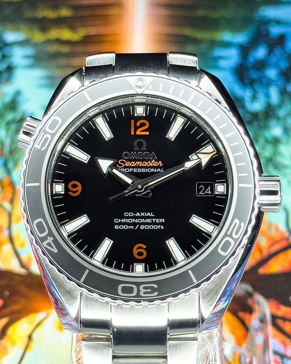 2023 Omega Seamaster Planet Ocean 600M 42MM Black Dial Steel Bracelet (232.30.42.21.01.003)