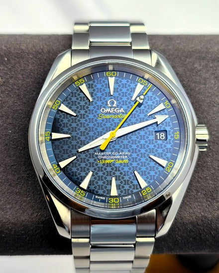 No Reserve - 2017 Omega Seamaster Aqua Terra 150M "James Bond Spectre 007" L.E. 41.5MM Black Dial Steel Bracelet (231.10.42.21.03.004)