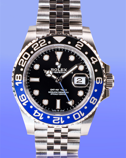 2026 Rolex GMT-Master II "Batgirl" 40MM Black Dial Jubilee Bracelet (126710BLNR)