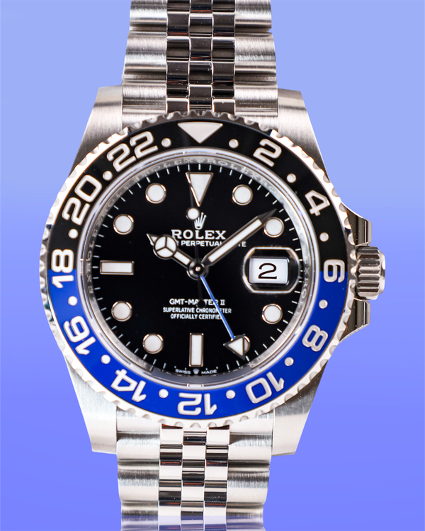 2026 Rolex GMT-Master II "Batgirl" 40MM Black Dial Jubilee Bracelet (126710BLNR)