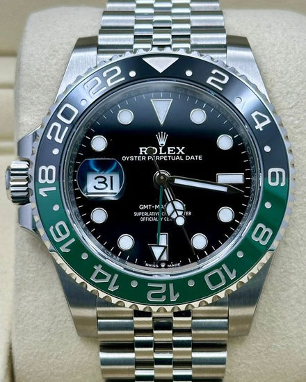 2025 Rolex GMT-Master II "Sprite" 40MM Black Dial Jubilee Bracelet  (126720VTNR)