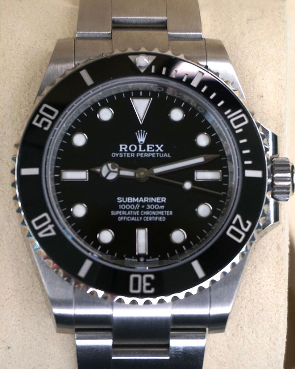 2026 Rolex Submariner No-Date 41MM Black Dial Oyster Bracelet (124060)