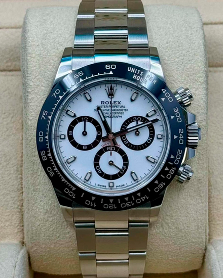 2023 Rolex Cosmograph Daytona "Panda" 40MM White Dial Oyster Bracelet (116500LN)
