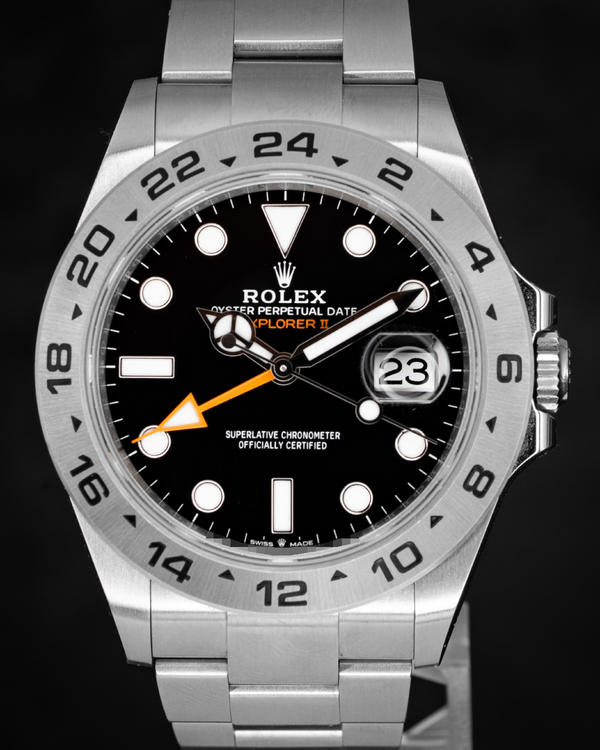 2024 Rolex Explorer II 42MM Black Dial Oyster Bracelet (226570)