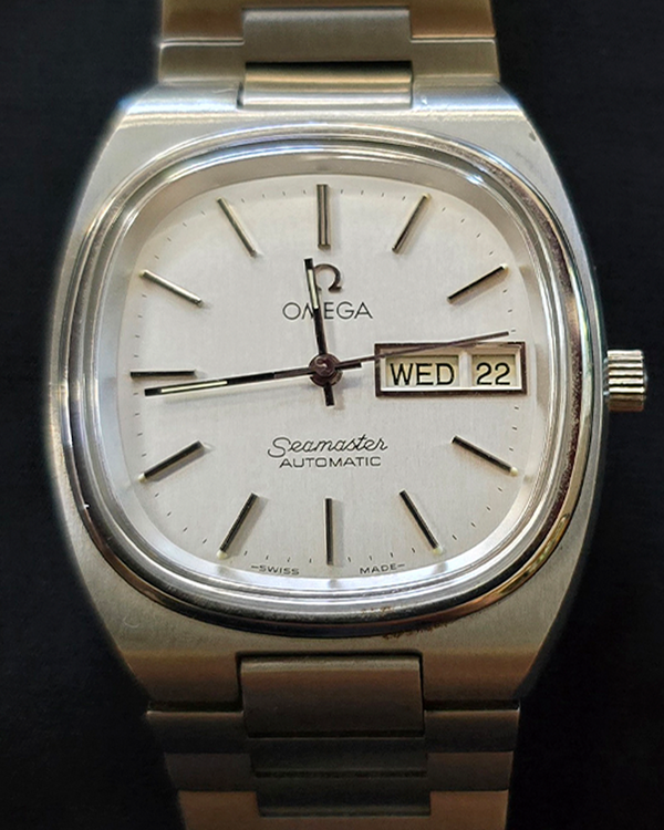 Omega Seamaster Automatic Vintage 35MM Silver Dial Steel Bracelet (166.0213)