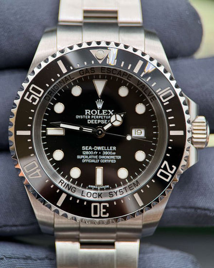 2012 Rolex Sea-Dweller Deepsea 44MM Black Dial Oyster Bracelet (116660)