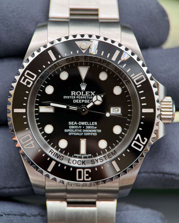 2012 Rolex Sea-Dweller Deepsea 44MM Black Dial Oyster Bracelet (116660)