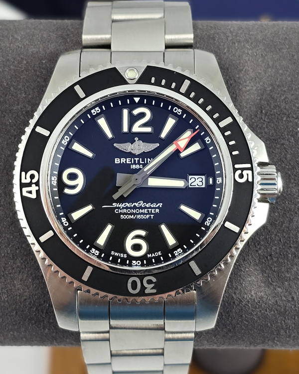 (WORKING) No Reserve - Breitling Superocean (A17366)