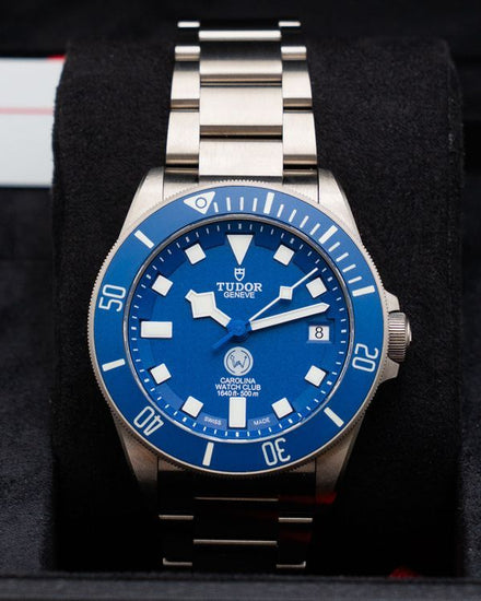 2022 Tudor Pelagos 42MM Blue Dial Titanium Bracelet (25600TB)