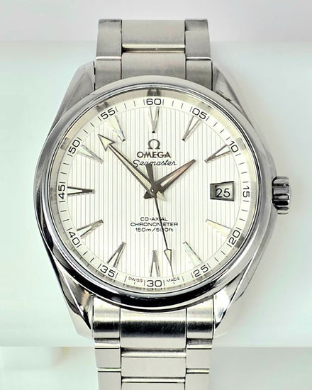 2021 Omega Seamaster Aqua Terra 150M 41.5MM Silver Dial Steel Bracelet (231.10.42.21.02.001)